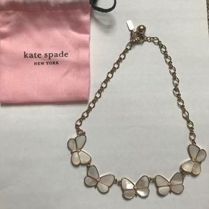 Kate Spade New York butterfly necklace